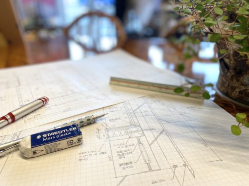 社長の図面は手書きです アイキャッチ画像